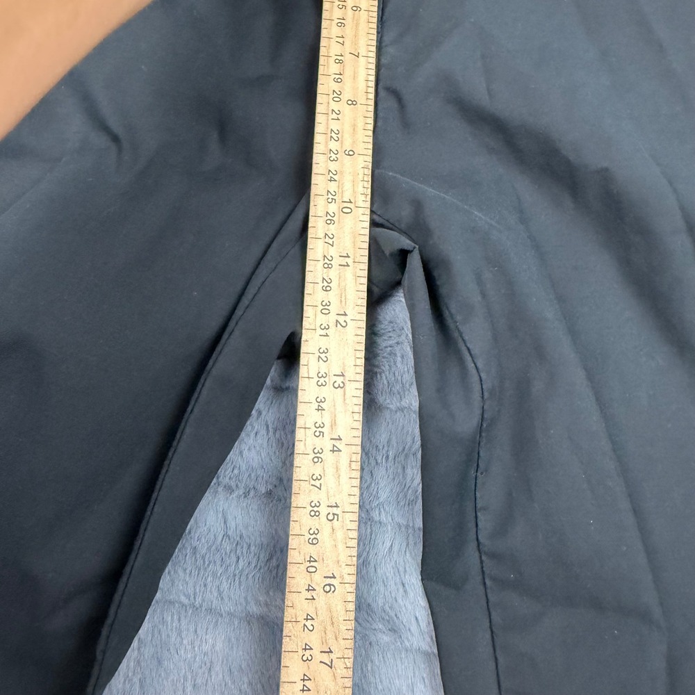 Ann Taylor LOFT Julie Pants Black Cotton Stretch Straight Leg Size 8 11942 - Picture 3 of 9
